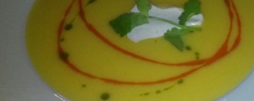 Sweet Yellow Corn Bisque