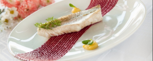 Seabass with Anis sauce