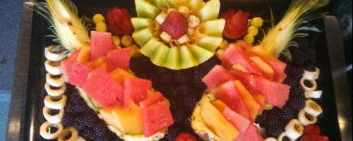 decorative fruit platter