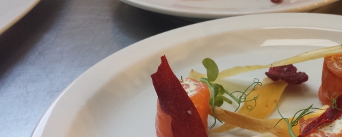 smoked salmon roulade