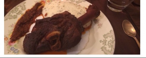 Braised Lamb Shank