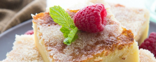 Mini Crème Brûlée Cakes