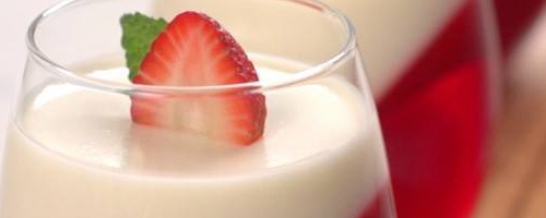 Strawberry Panna Cotta