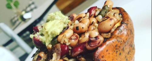 Vegan Stuffed Acorn Squash