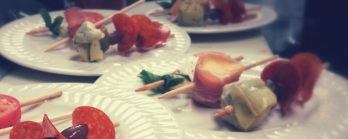 Antipasto skewers