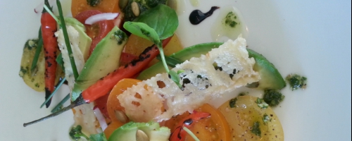 Organic Heirloom Tomato Salad