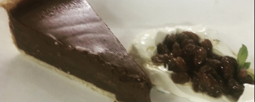 Chocolate tart