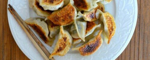 Asian Ginger Pork Dumpings
