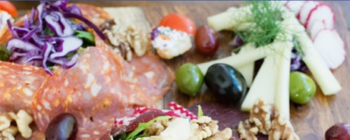 Tagliere with salumi