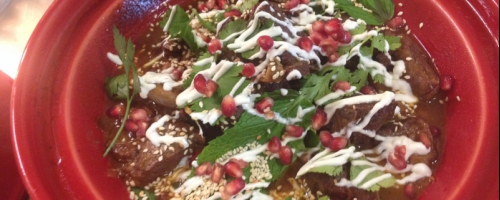 Lamb and date tagine