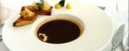 Soupe de poissons de roche