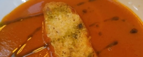 Heirloom Tomato soup