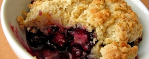 BlackBerry Cobbler À la Mode