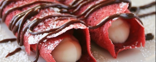 Red Velvet Crepes