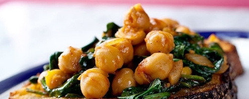 spanish chickpeas and spinach