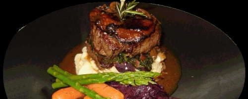 Filet with Polenta & Demi