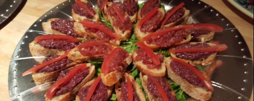 French Toats  Tapenade Nicoise