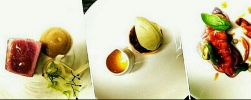 rosted lobster, onion purè,olives