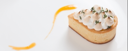 St clement's meringue tarte