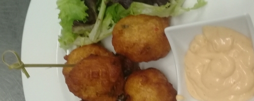 Counch fritters