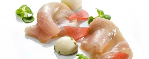 Amberjack carpaccio