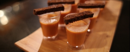 Curried Peanut Roasted Tomato Soup