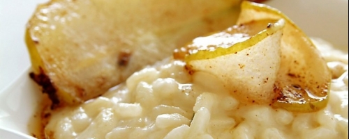 Risotto pere e taleggio