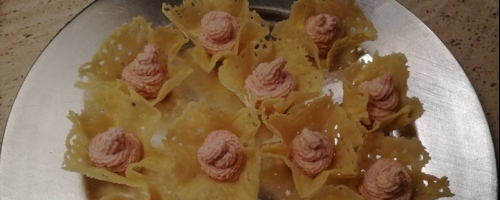 cestas de pate' de jamon