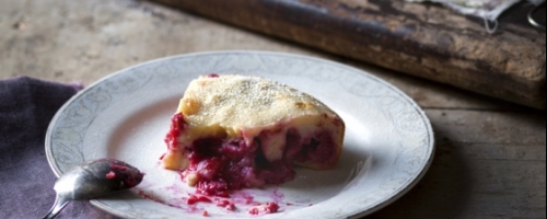 Clafoutis aux framboises