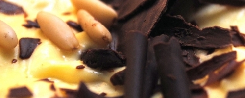 Pizza dessert