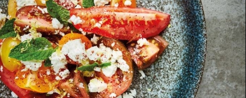 Heirloom tomato salad