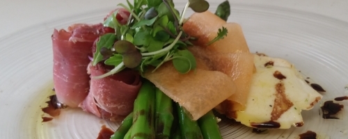 Asparagus salad