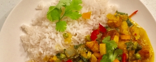 Thai curry & Coconut Jasmine rice