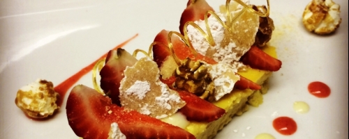 Sweet corn custard