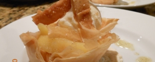 Phyllo Apple Tart