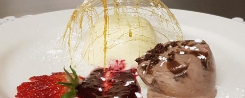 Vanilla panna cotta