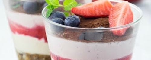 Spring Berry Tiramisu Trifle