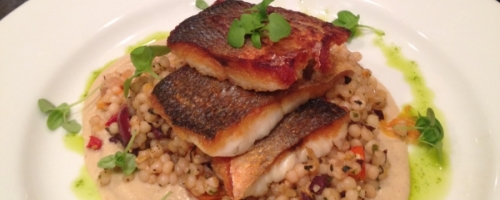 Pan Seared Branzino