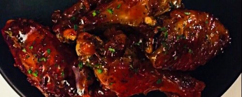 Blu Rice Ying Yang Wings