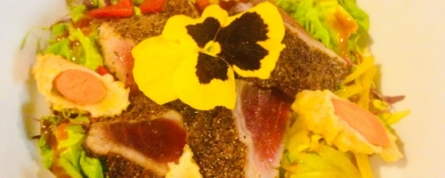 Blacken Ahi Salad