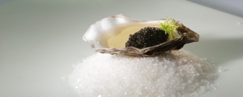 Oysters Chamagne & Caviar