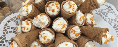 Mini coni alla ricotta