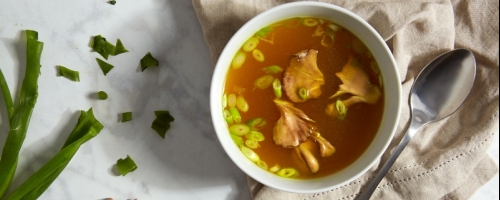 Healing Maitake Mushroom Soup