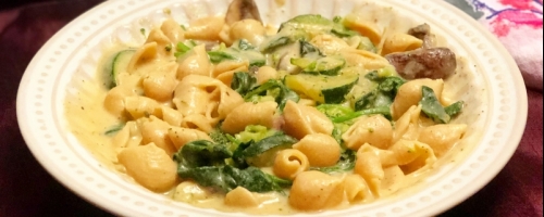 Vegan Alfredo Pasta