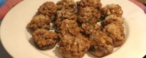 Stuffed mushrooms