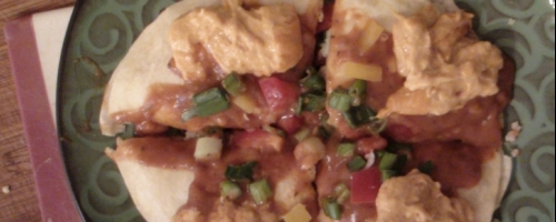 Quesedilla de patates douces