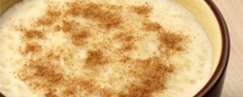 Arroz con leche cremoso