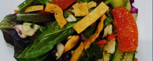 Asian Field Green Salad