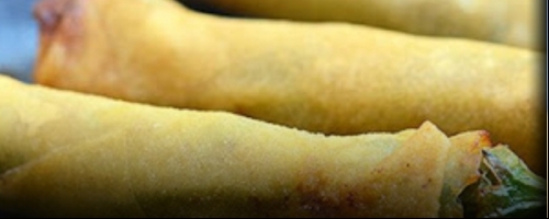 Dynamite spring rolls