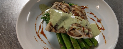 Grilled fresh catch